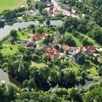 Luftaufnahme von Kalbe in der Altmark