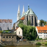 Görlitz, Blick auf die spätgotische Peterskirche