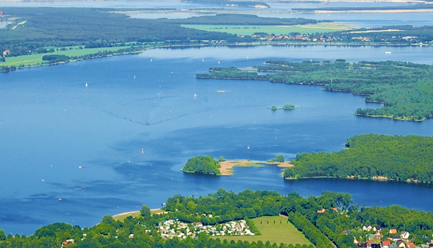 Luftaufnahme Senftenberger See