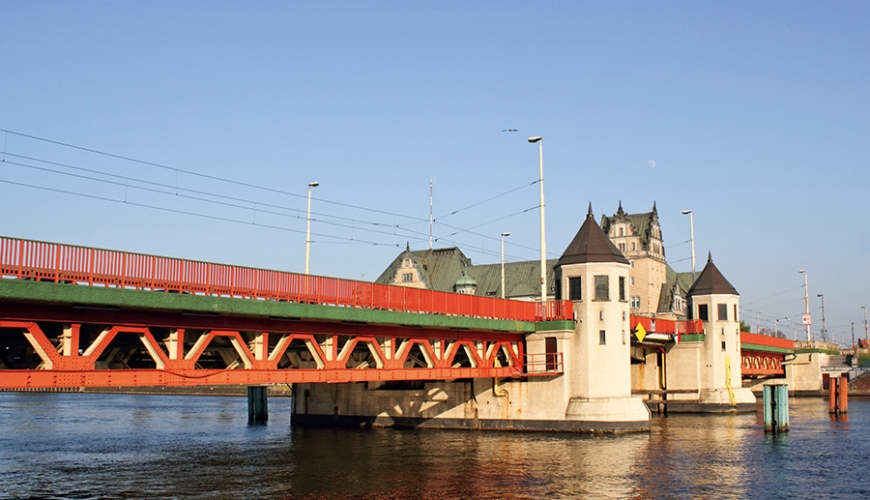 Lange Brücke in Stettin