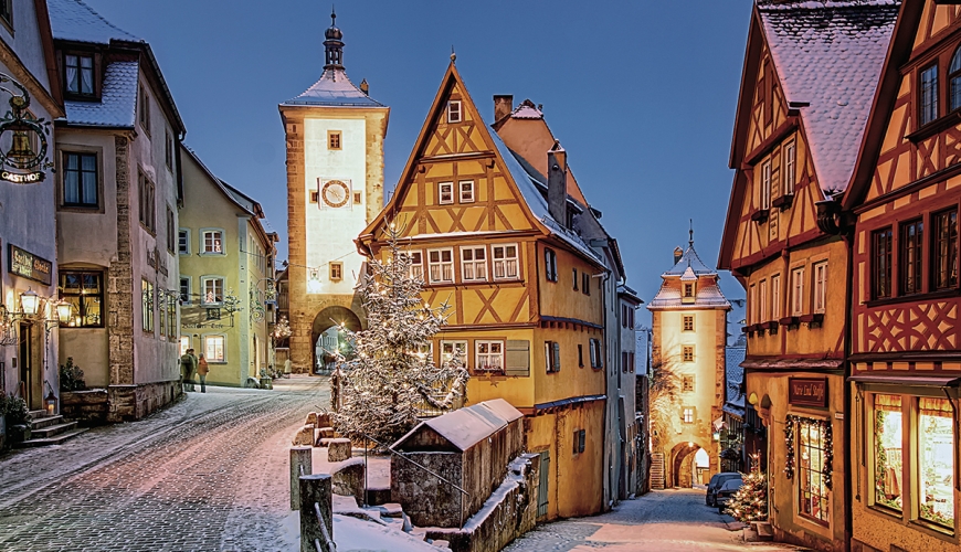 Winterliches Rothenburg